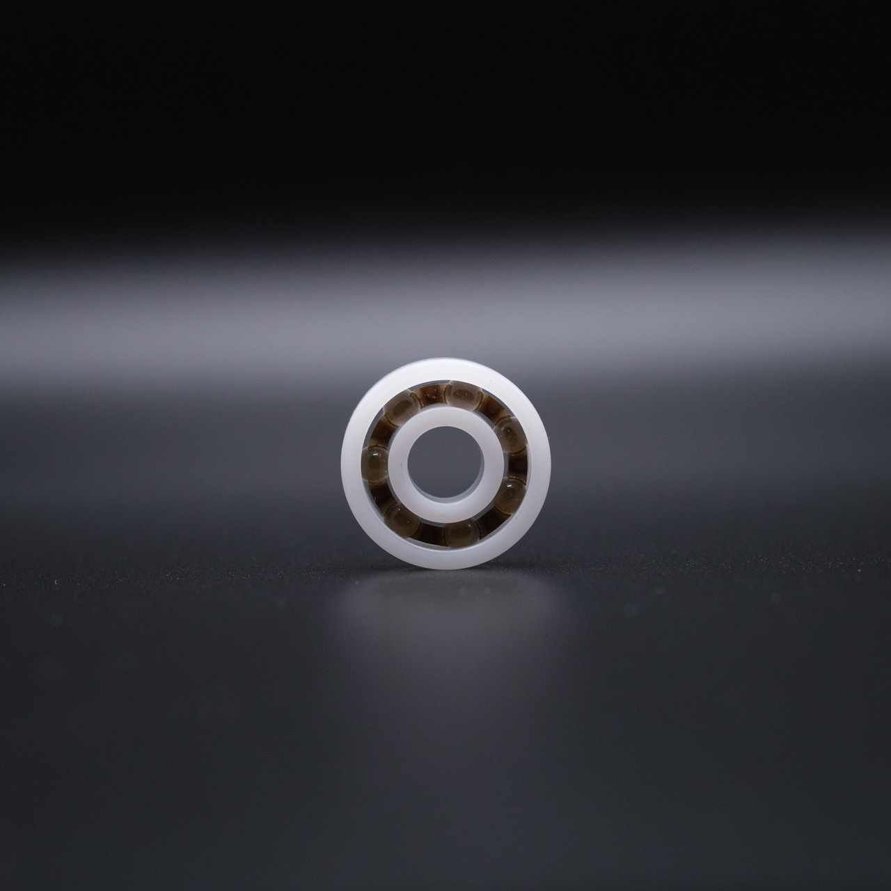 608PG Plastic Ball Bearing 8x22x7 Front View