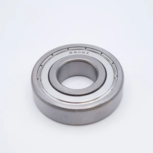 6311-ZZC3 Ball Bearing 55x120x29 Flat View