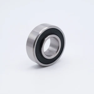 87605 Felt Seal Ball Bearing 25x62x21mm Left Angled View