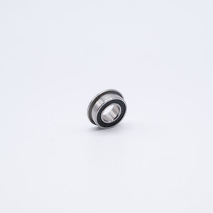 F607-2RS Miniature Flanged Ball Bearing 7x19x6 Side View