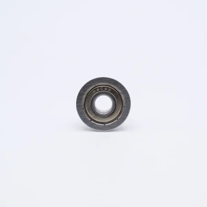 F698-ZZ Miniature Flanged Ball Bearing 8x19x6mm Back View