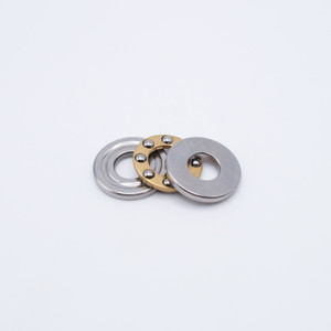 F8-19G Partical Thrust Ball Bearing Brass Cage 8x19x7mm Layered Top View