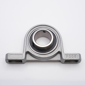 KP003 Mini Zinc Pillow Block Bearing Top View