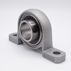 KP005 Mini Zinc Pillow Block Angled View