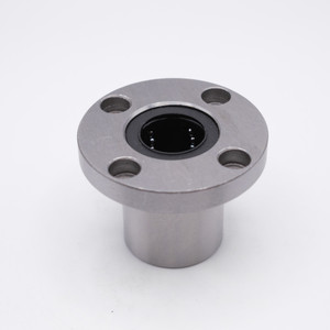 LMF10-UU Linear Motion Flanged Ball Bushing Sizes 10x19x29 Angled View