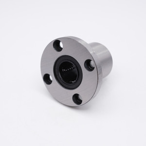 LMF12-UU Linear Motion Flanged Ball Bushing Sizes 12x21x30 Angled View