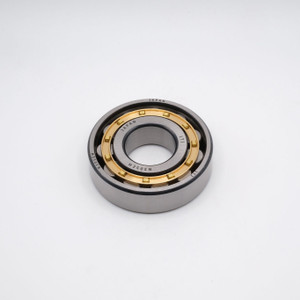 NU306EM Cylindrical Roller Bearing Brass Cage 30x72x19 Top View