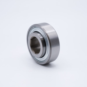 202KRR3 Agricultural Ball Bearing 9/16" Hex Bore Right Angled View