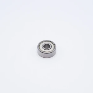 SS699-ZZ Stainless Steel Miniature Ball Bearing 9x20x6 Front View