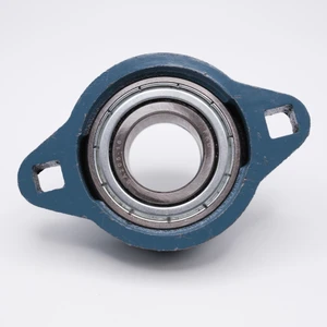 SAFTD201-8 Oval Ductile Flange Bearing 1/2" Bore Bottom View
