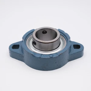 SBFTD205-16 Oval Ductile Flange Bearing Unit 1" Bore Top View