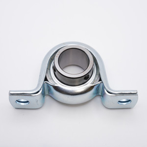 SBPP205-14 Press Steel Set Screw Pillow Block Bearing Top View