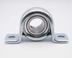 SBPP206-18 Pressed Steel Set Screw Pillow Block Bearing Back View
