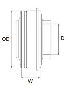 SER206-30MM bearing drawing