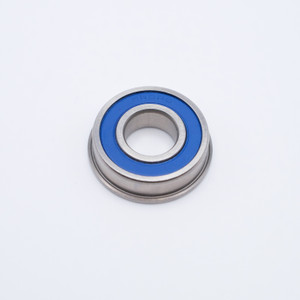 SFR166-2RS Stainless Flange Mini Ball Bearing 3/16x3/8x1/8 Back View