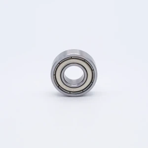 SR6-ZZ Stainless Steel Mini Ball Bearing 3/8x7/8x9/32 Front View