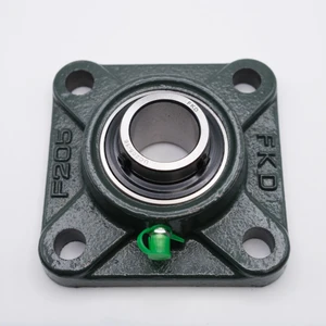 UCF207-22 Four Bolt Flange Unit 1-3/8" bore Top View