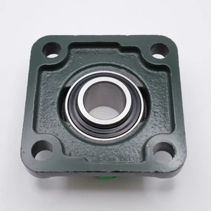 UCF207-23 Four Bolt Flange Unit Bore Size 1-7/16 Inch Bottom View