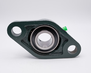 UCFL210 Cast Iron Oval Flange Bore Size 50mm Bottom View