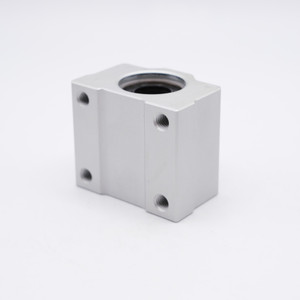 SMA20UU Pillow Case Slide Linear Bearing Sealed 20mm Bore Right Side Bottom View