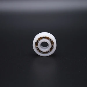 608PG Plastic Ball Bearing 8x22x7 Angled View
