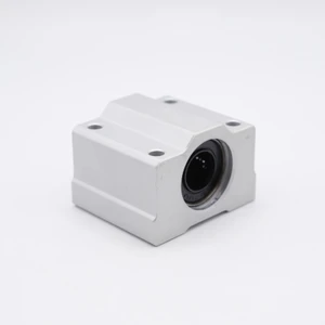 SMA12UU Pillow Case Linear Bearing 12mm Bore Left Angled View