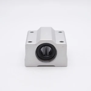 SMA30UU Pillow Case Motion Linear Bearing 30mm Bore Front View