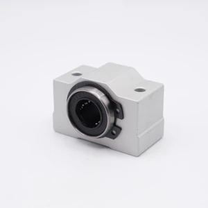 SMA20VUU Short Pillow Block Cased Linear Bearing 20x54x41mm Right Angled View