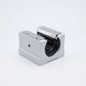 SME20UU Open Case Motion Linear Bearing 20x48x39 Angled View