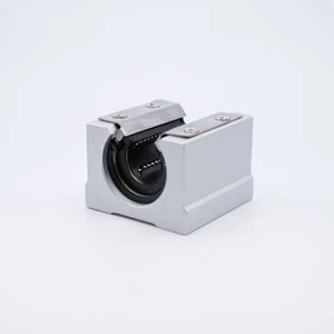 SME20UU Open Case Motion Linear Bearing 20x48x39 Angled View