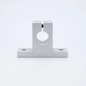 SK25 Stand Up Linear Shaft Support Housing 25mm Shaft Front View