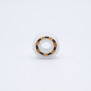 6201PG Plastic Ball Bearing 12x32x10 Glass Balls AP201 Back Side