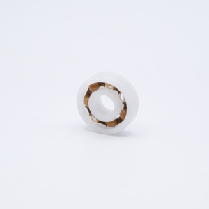6201PG Plastic Ball Bearing 12x32x10 Glass Balls AP201 Back Side