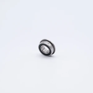 MF128-2RS Mini Flanged Ball Bearing 8x12x3.5mm Side View