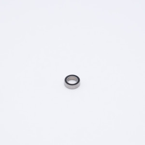 SSMR74-2RS Stainless Steel Miniature Ball Bearing 4x7x2.5mm Front View