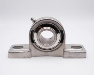 SUCSP208-24 Stainless Steel Pillow Block Unit Back View