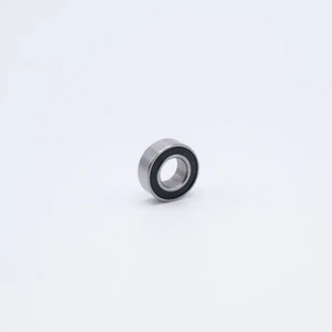 R166-2RS Miniature Ball Bearing 3/16x3/8x1/8 Side View