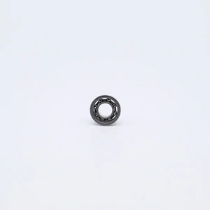 SFR188 Stainless Flange Mini Ball Bearing 1/4x1/2x1/8 Front View