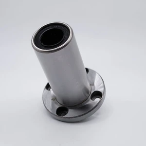 LMF12LUUE Longer Euro Flange Linear Ball Bearing 12x21x57mm Front View