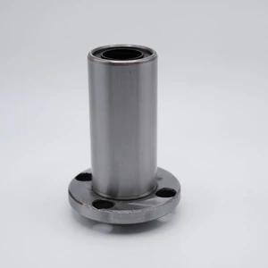 LMF12LUUE Longer Euro Flange Linear Ball Bearing 12x21x57mm Side View