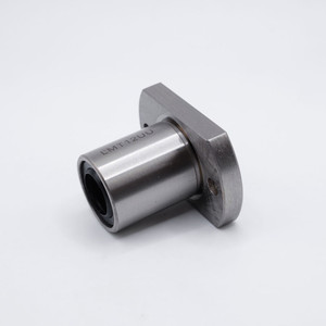 LMH13UU Oval Linear Motion Flange Ball Bushing 13x23x61mm Front Right Angled View