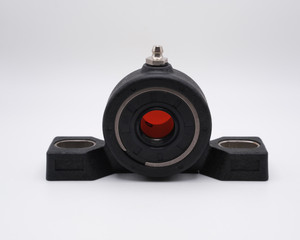 WP-SSBP207+CC Waterproof 2-Bolt Pillow Block Bearing 35mm Bore Back View