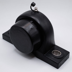 UCVP207-20 Plastic Pillow Block Bearing 1-1/4" Bore Cap Front Right Angled View