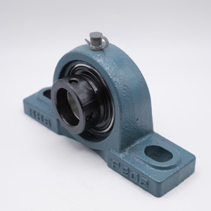 NAPK206-19 Eccentric Collar Pillow Block Bearing 1-3/16" Bore Right Angled View