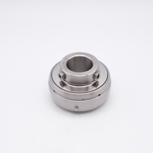 SUC206-19 Stainless Steel Insert Ball Bearing 1-3/16x62x19mm Front View