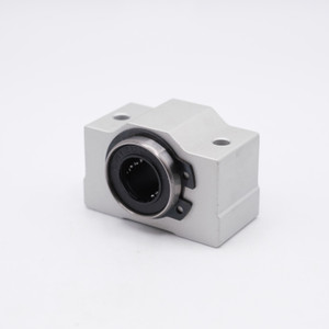 SMA25VUU Short Pillow Block Cased Linear Bearing 25x76x51.5mm Right Angled View