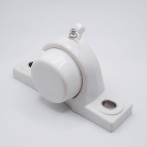 UCVP205-16 Thermoplastic Pillow Block Unit 1" Bore Cap Front Right Angled View