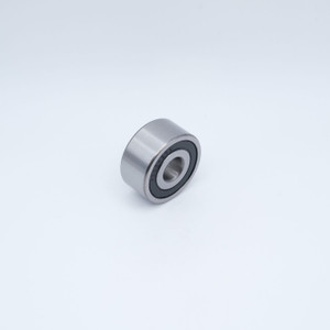 3203-2RS Double Row Ball Bearing 17x40x17.5mm Left Angled View