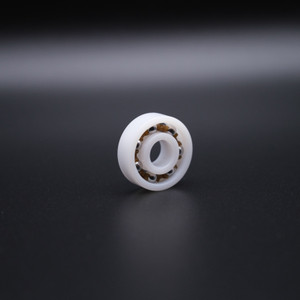 6000-PBS Ball Bearing 10x26x8mm Left Angled View
