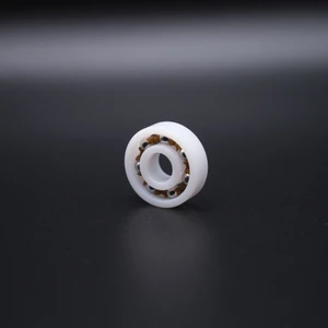 6000-PBS Ball Bearing 10x26x8mm Right Angled View